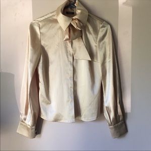 MEXX | Silk Satin Style Tie-Front Blouse